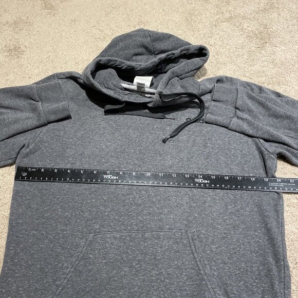 Adidas Men's Essentials Pullover Sweatshirt Hoodie Size Small Gray FM0212 - Picture 8 of 11